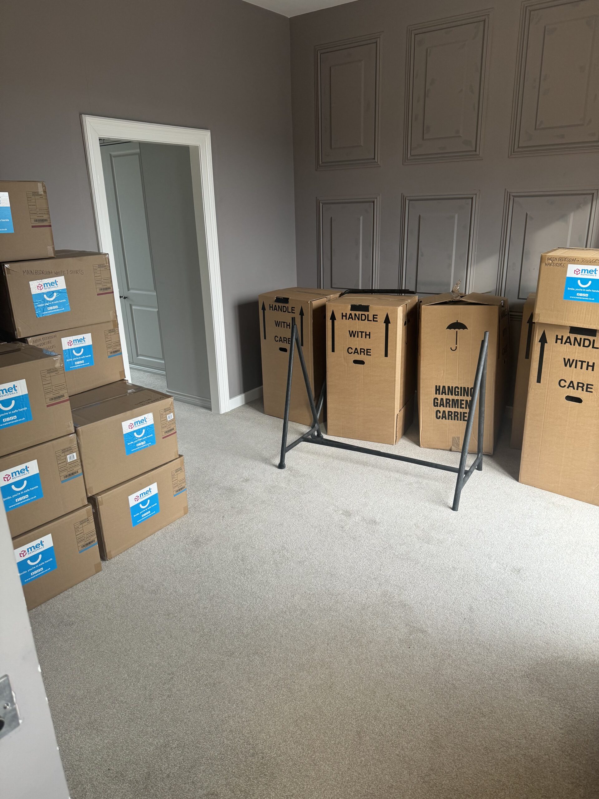 secure storage from met removals