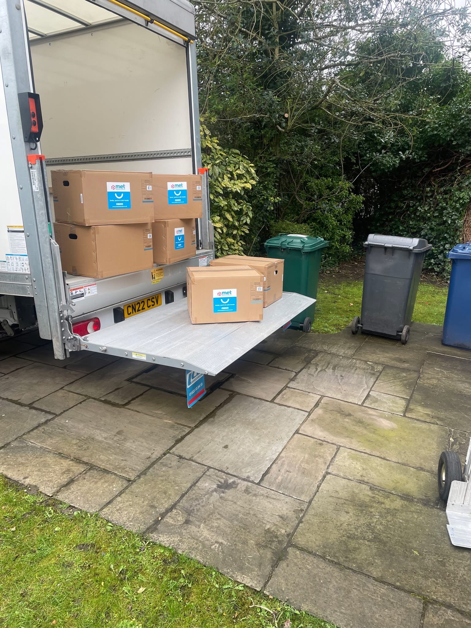 professionally packed items by met removals